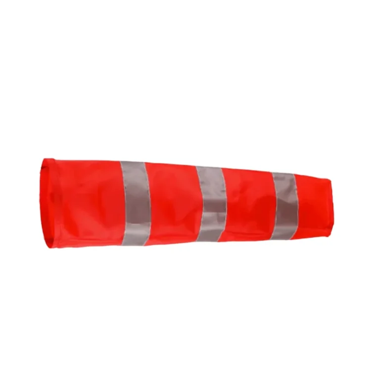 Red with Reflective Tape Windsock